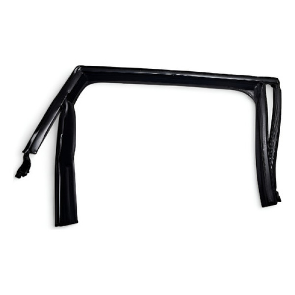 Canaleta Vidro Porta Traseira Direita Polo Nivus 2018/ Avari Preto