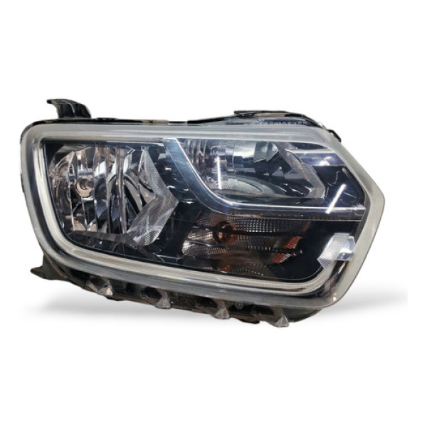 Farol Direito Duster Led  2021/ Recuperado  Direito/passageiro