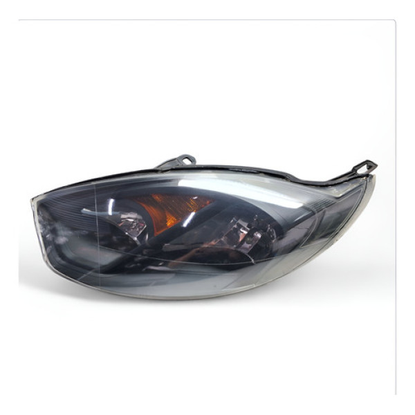 Farol Esquerdo Fiesta 2011 A 2014 Mascara Negra Esquerdo/motorista