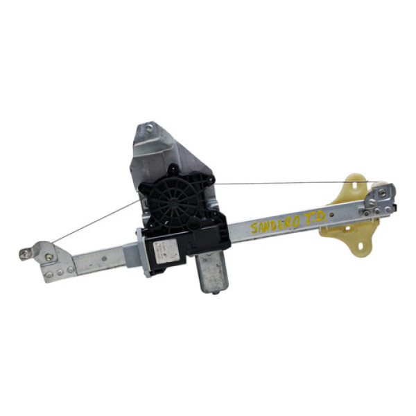 Máquina Vidro Porta Traseira Dir Sandero 15/ Logan 14/24 Elé