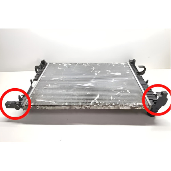 Radiador Renault Sandero 1.0 3cc 2016 A 2023 C/detalhe