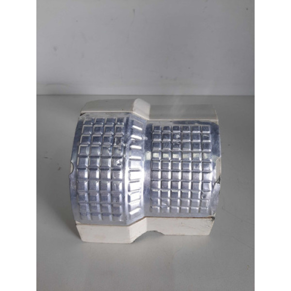 Tampa Protetor Calor Audi Q3 1.4 Turbo 2017 2018 Detalhe  Bege