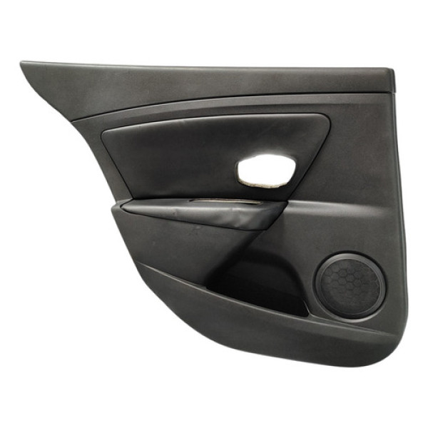 Forro Porta Traseira Esquerda Fluence 2.0 2011 2012 13 14 15 Preto