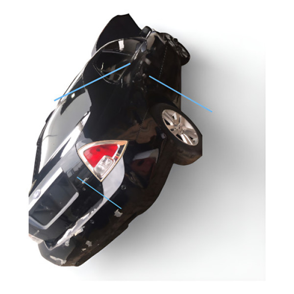 Folha Lateral Direita Fusion 2006 A 2011