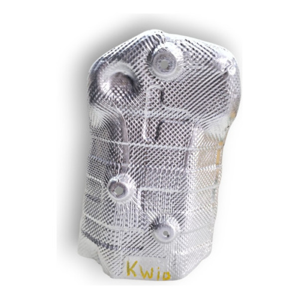 Defletor Calor Escapamento Kwid 1.0 3cc 2018 2019 2020 2021 