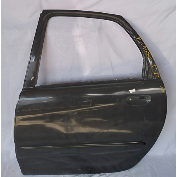 Porta Traseira Esquerda Picasso 2000 A 2006  Traseira Esquerdo Preto