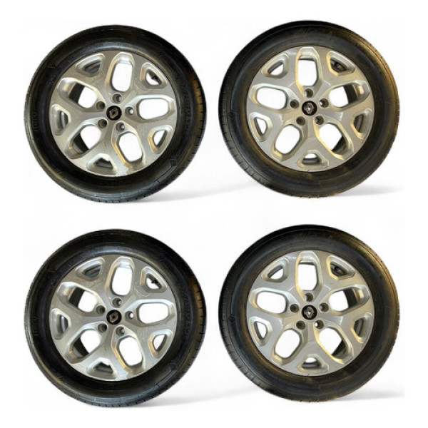 Jogo Rodas Liga Leve Aro 17 C/pneu Captur 2019