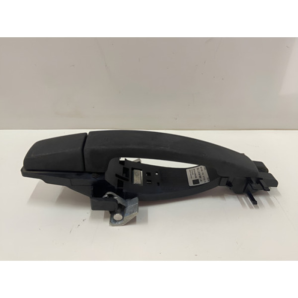 Maçaneta Externa Traseira Esquerda Discovery 3 2006 A 2009 Preto Traseira