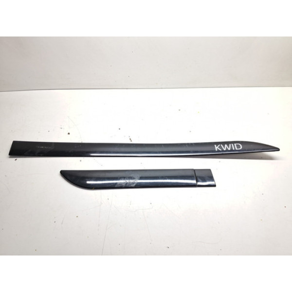 Par Friso Porta Direita Kwid 2017 2018 2019 2020 2021/ Preto