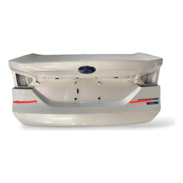 Tampa Traseira Ford Fusion Titanium 2016 A 2019  Branco