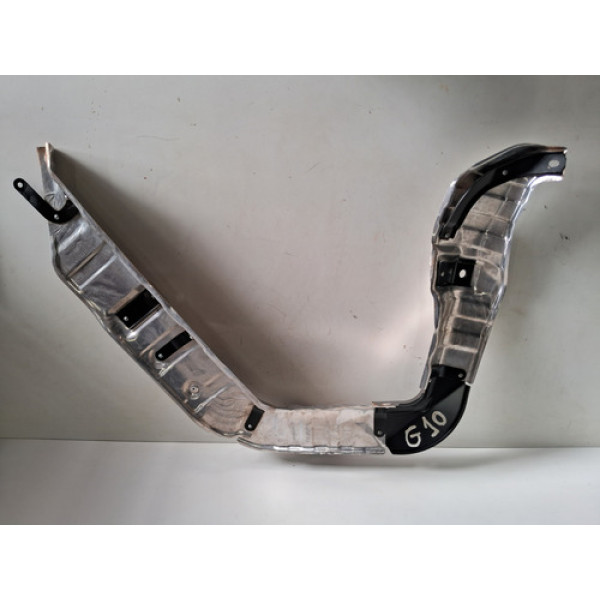 Defletor Calor Escapamento Honda Civic G10 1.5 2017 A 2021  Prata