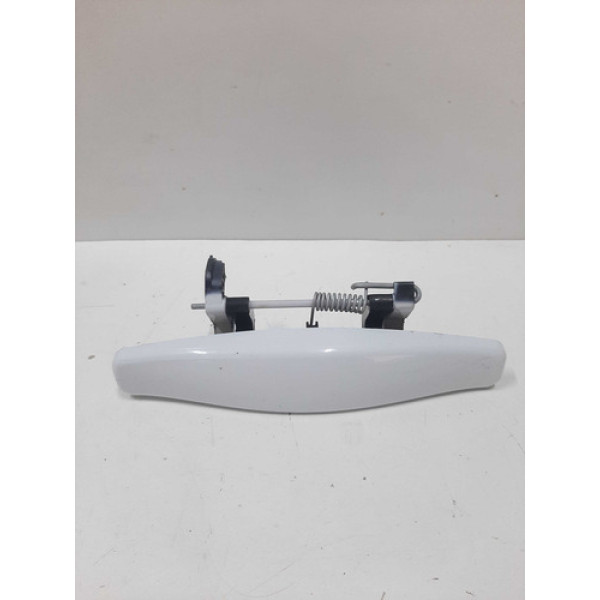 Maçaneta Externa Traseira Direita Renault Duster 2015 A 19 Branca Traseira