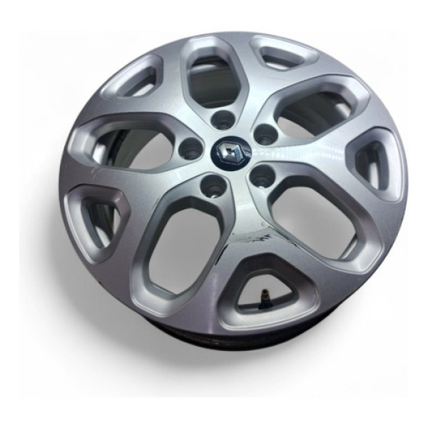 Roda  Captur Aro 17 2015 A 2015 Detalhes De Uso Prateado