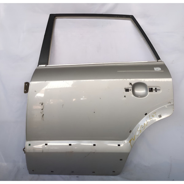 Porta Traseira Esquerda Tucson 2005 A  2012 Traseira Esquerda Cinza