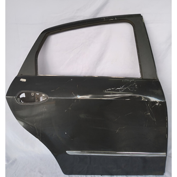 Porta Traseira Direita Fiat Linea 08 A 13 Com Detalhes  - Traseira - Direita - Preto