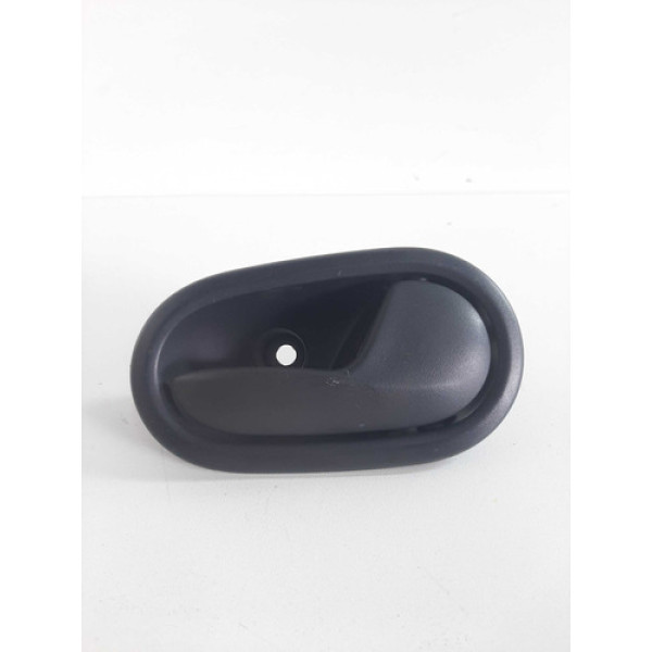 Maçaneta Interna Traseira Direita Sandero Logan 2016 A 2023 - Preto - Traseira