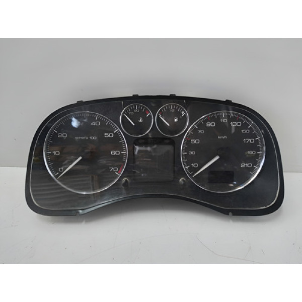 Painel Instrumento Peugeot 307 1.6 16v Manual 2004 A 2012  Preto