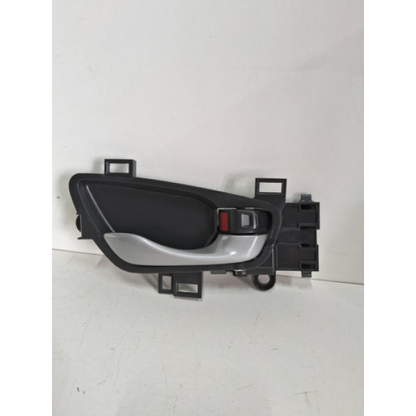 Maçaneta Interna Dianteira Direita Honda Civic 2017 A 2021 Prata Dianteira