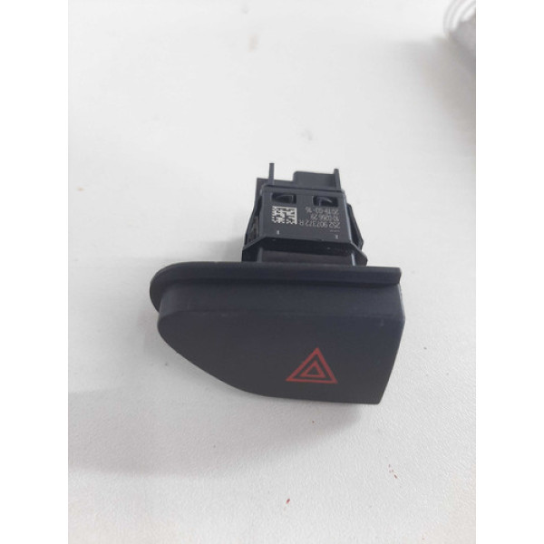 Botao Pisca Alerta Renault Captur 2017 2018 2019 2020 Preto