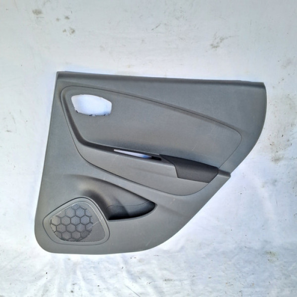 Forro Porta Traseira Direita Renault Captur 2017 A 2020 Preto