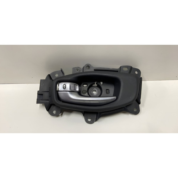 Maçaneta Interna Dianteira Esquerda Jeep Compass 2017 A 2020 Prata Dianteira