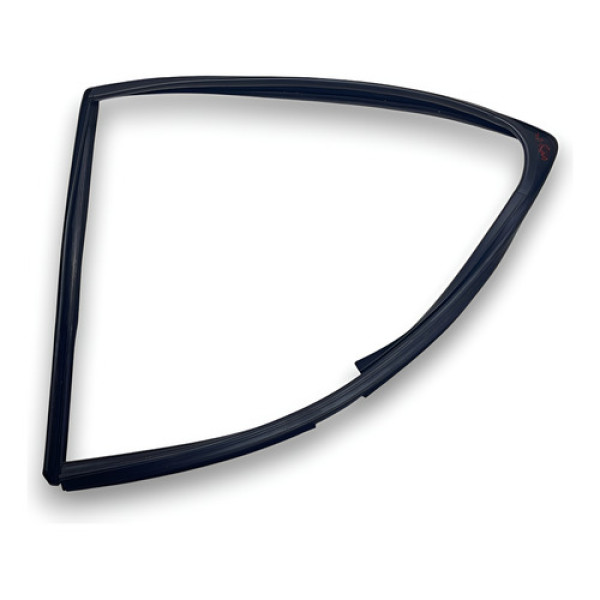 Canaleta Vidro Porta Traseira Esquerda Fusion 2006 A 2012 Preto