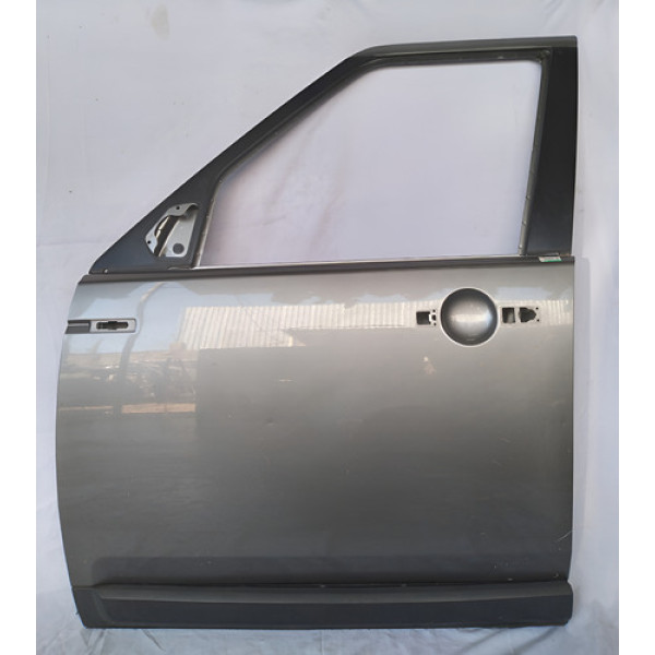 Porta Dianteira Esquerda Land Rover Discovery 3 2006 A 2009  Cinza Esquerda Dianteira