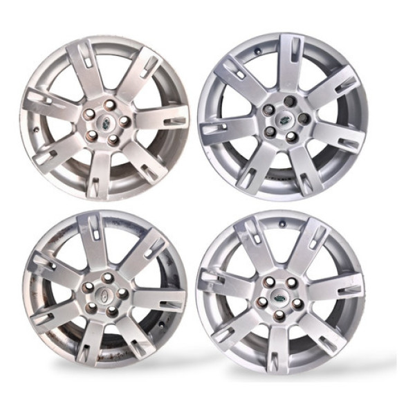 Jogo Rodas Aro 19 Land Rover Discovery 3 2005 A 2009 5x120 Prateado