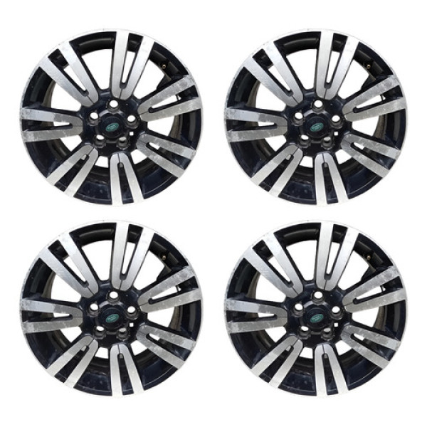 Jogo De Rodas Aro 19 Land Rover Discovery 4 2012 A 2016 Prateado