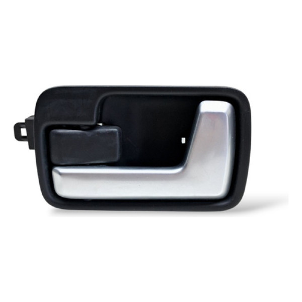 Maçaneta Interna Dianteira Esquerda Discovery 2005 A 2009 Prata Dianteira