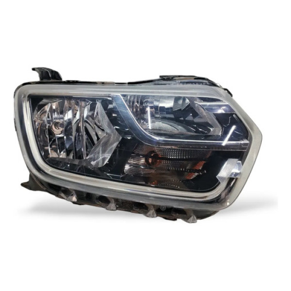 Farol Direito Duster Led  2021/ Recuperado  Direito/passageiro