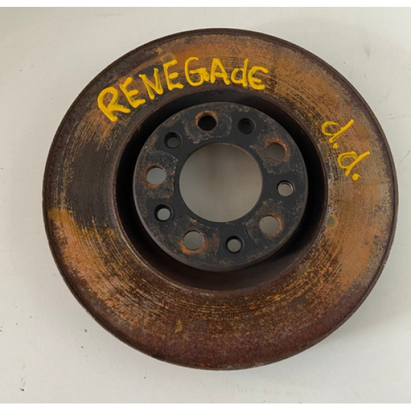 Disco De Freio Dianteiro Direito Jeep Renegade 1.8 2016 A 21
