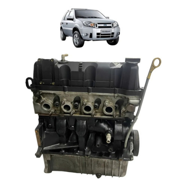 Motor Fiesta Ecosport Cour Ka Focus 1.6 8v Zetec Flex 05/14