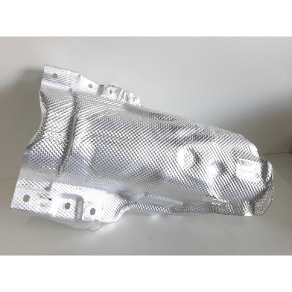 Defletor Calor Escape Renault Duster 2015 A 2019 Detalhes Prata