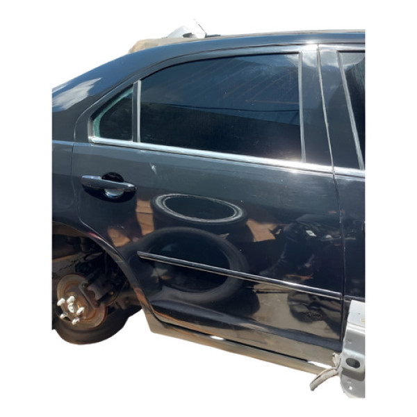 Porta Traseira Direita Ford Fusion 2006 2007 2008 A 2012 Preto Direita Traseira