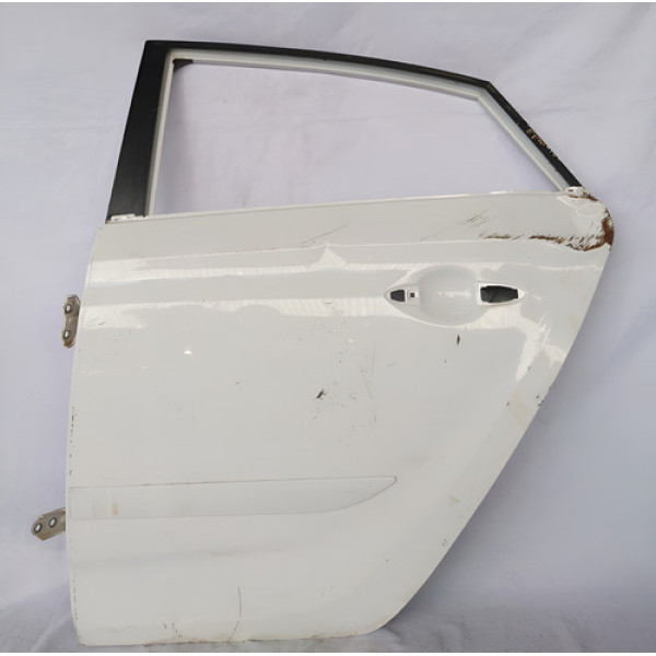 Porta Traseira Esquerda Hb20 Sedan 2013 A 2018 Com Detalhes  - Traseira - Esquerdo - Branco