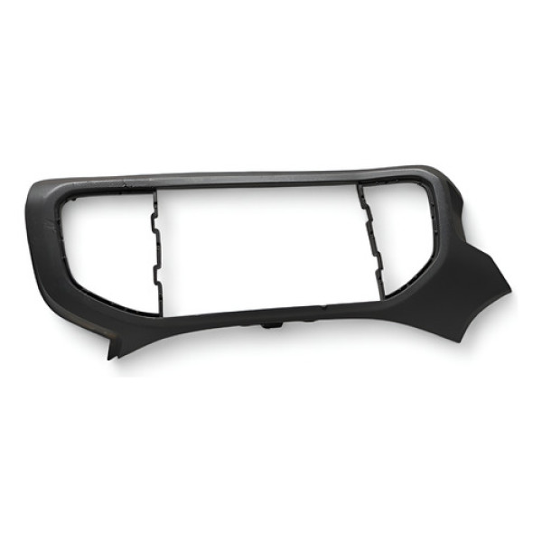 Moldura Painel Multimídia Prisma Onix 2013 A 2019 Preto