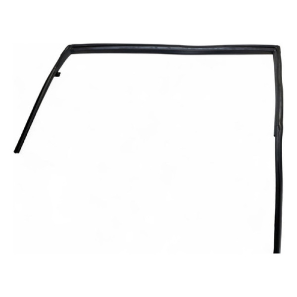 Canaleta Vidro Porta Dianteira Esquerda Captiva 2008 A 2017 Preto
