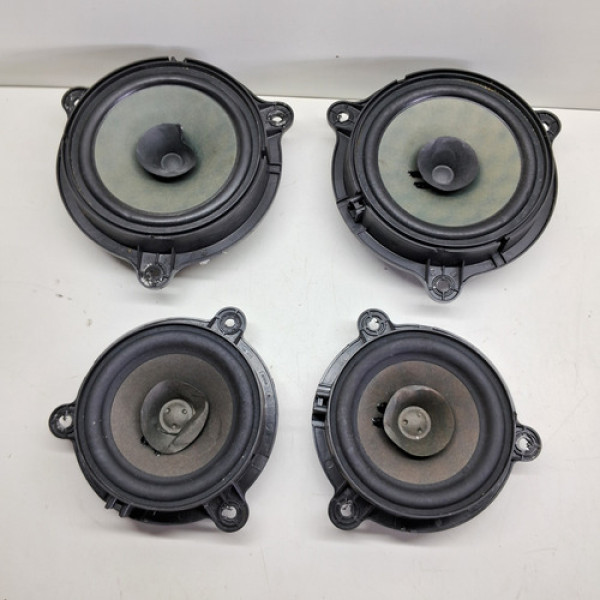 Kit Autofalantes Porta Renault Sandero Logan 2016 A 2023 Preto