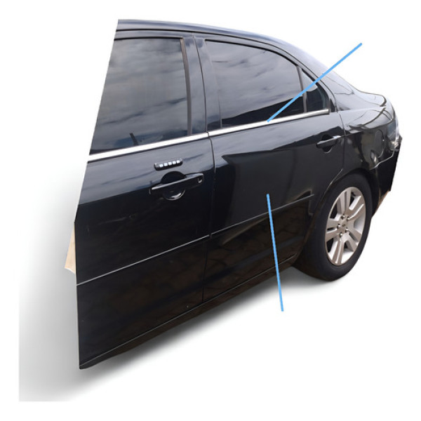 Folha Lateral Traseira Esquerda Fusion 2006 A 2011