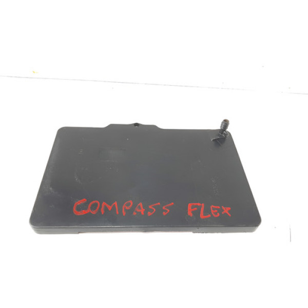 Acabamento Suporte Bateria Jeep Compass 2.0 Flex 2017 A 2020 Preto