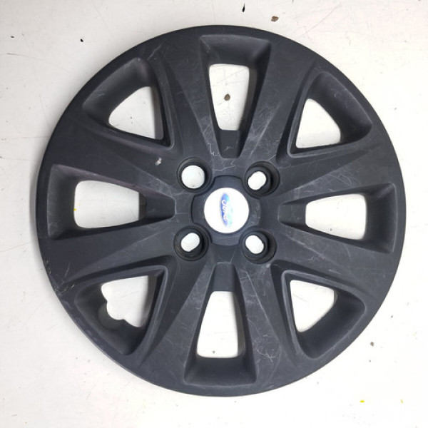 Calota Aro 14 Ford Ka 2015 2016 2017 2018 2019 2020 2021 - Preto
