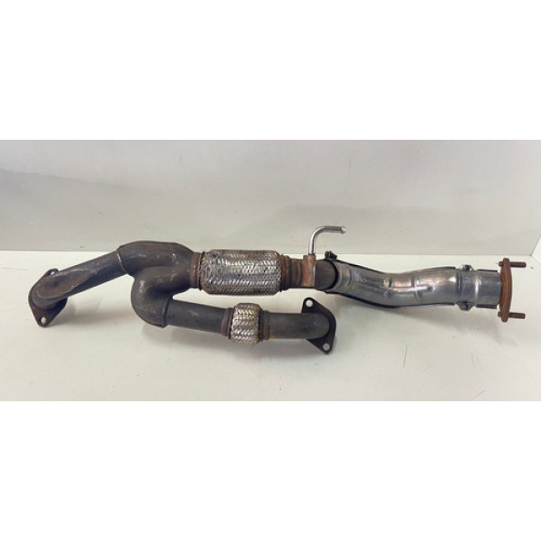 Malha De Escapamento Jeep Compass 2.0 Flex 2017 A 2020