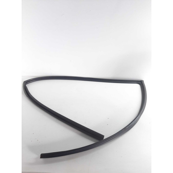 Borracha Canaleta Vidro Dianteira Esquerda Kia Opirus 2008 Preto