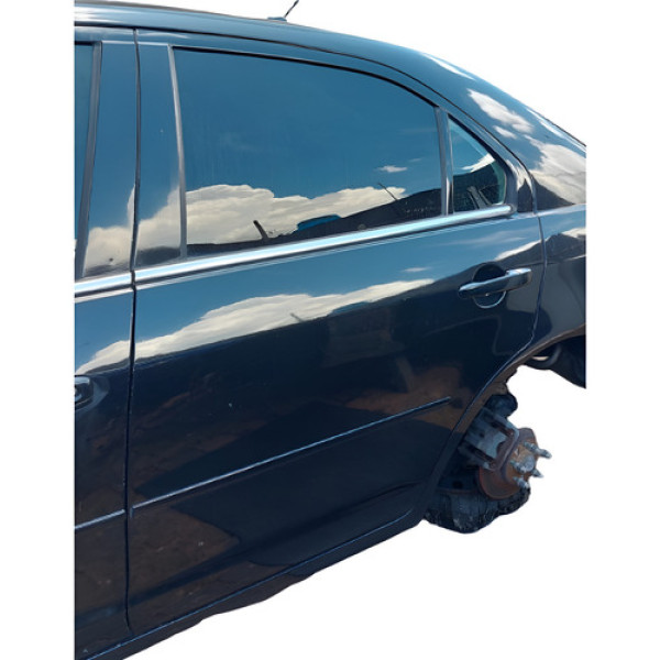 Porta Traseira Esquerda Ford Fusion 2006 2007 2008 A 2012 Traseira Esquerda Preto