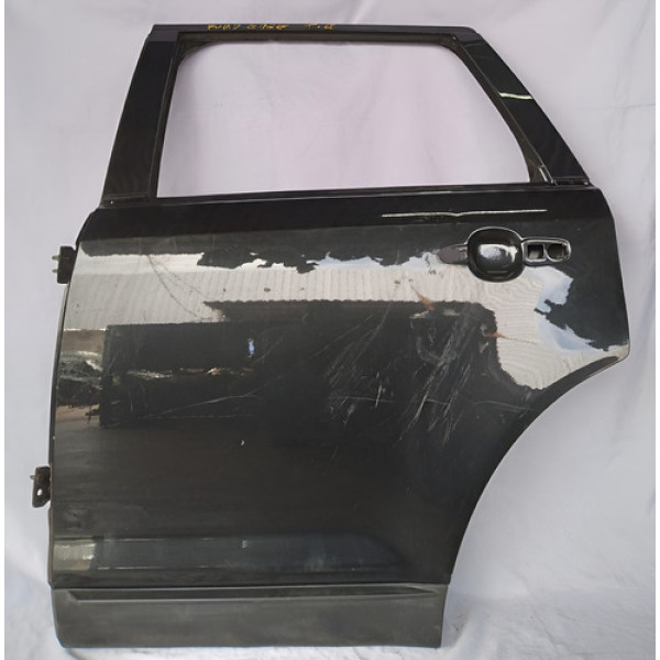 Porta Traseira Esquerda Ford Edge 11 A 14 Com Detalhes  Preto Traseira Esuquerdo