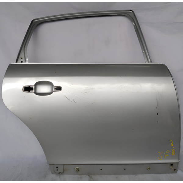 Porta Traseira Direita C4 Pallas 05 A 13  Traseira Direito Prateado