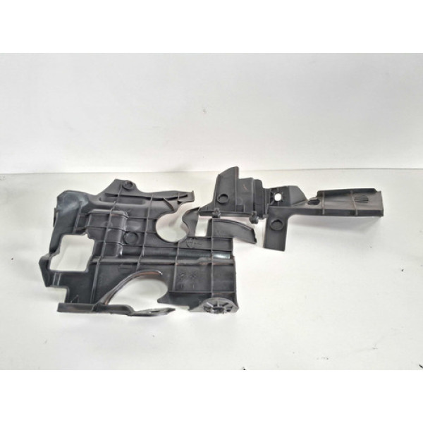 Defletor Direito Parachoque Dianteiro Honda Civic 2017 A 21 Preto