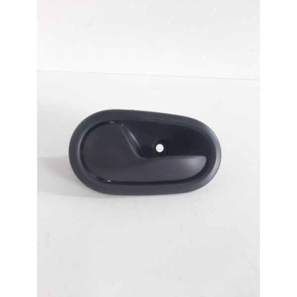 Maçaneta Interna Dianteira Esquerda Sandero Logan 2016 A 23 Preto Dianteira