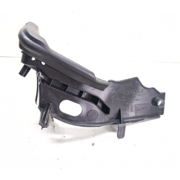 Defletor Inferior Lateral Esq Churrasqueira Fluence 2011/16 Preto Fosco